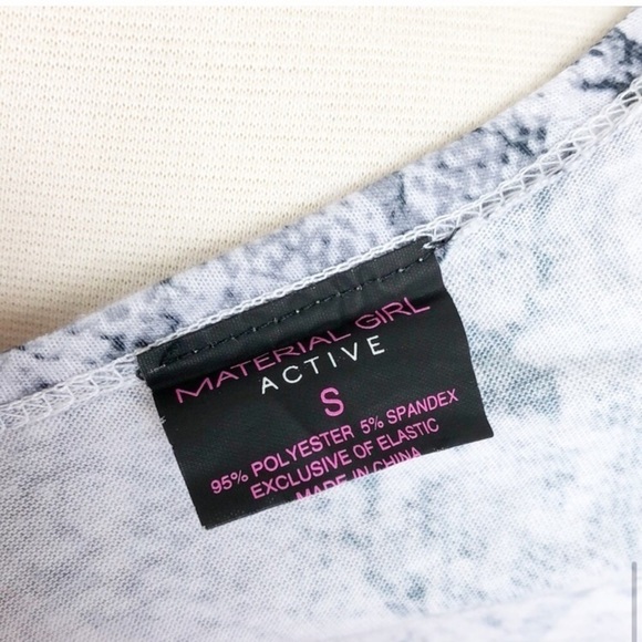 Material Girl active animal print crop top - Picture 6 of 7